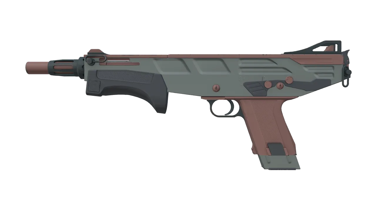 MAG-7 | Copper Oxide (Minimal Wear) — Dust II light, front