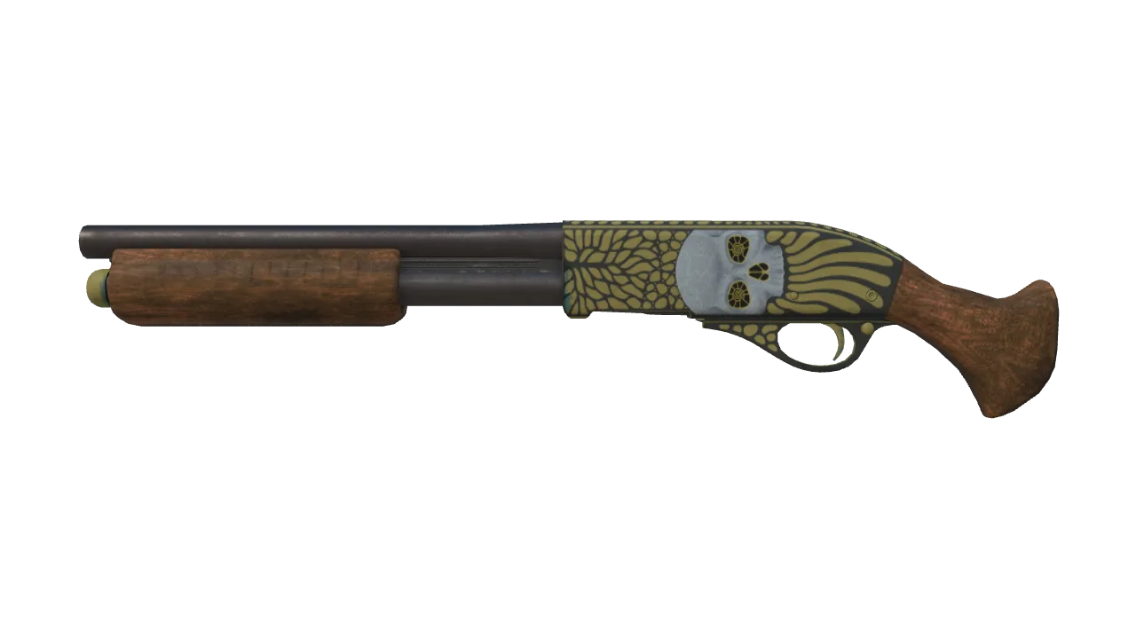 Sawed-Off | Yorick (Well-Worn) — Dust II light, front