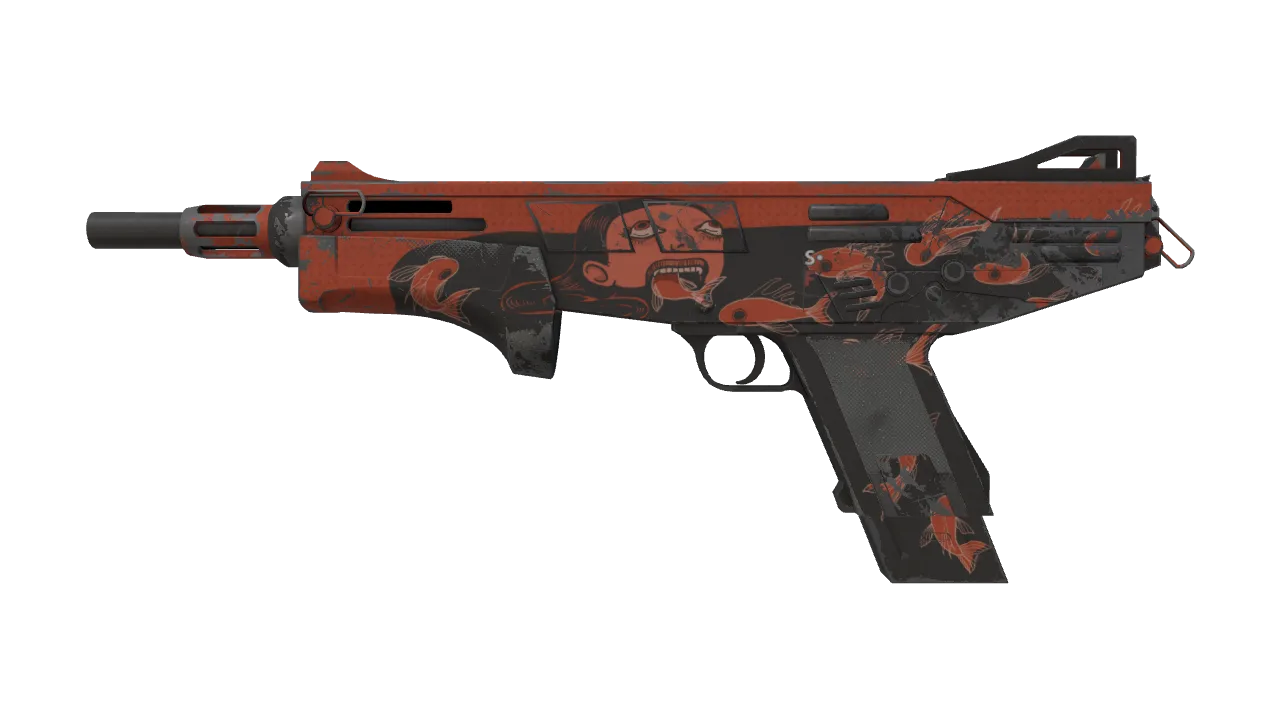 MAG-7 | Insomnia (Battle-Scarred) — Dust II light, front