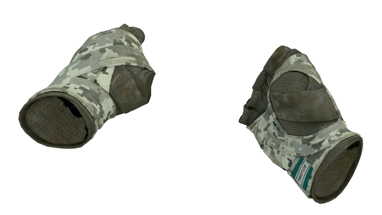 ★ Hand Wraps | Spruce DDPAT (Well-Worn) — Dust II light, front