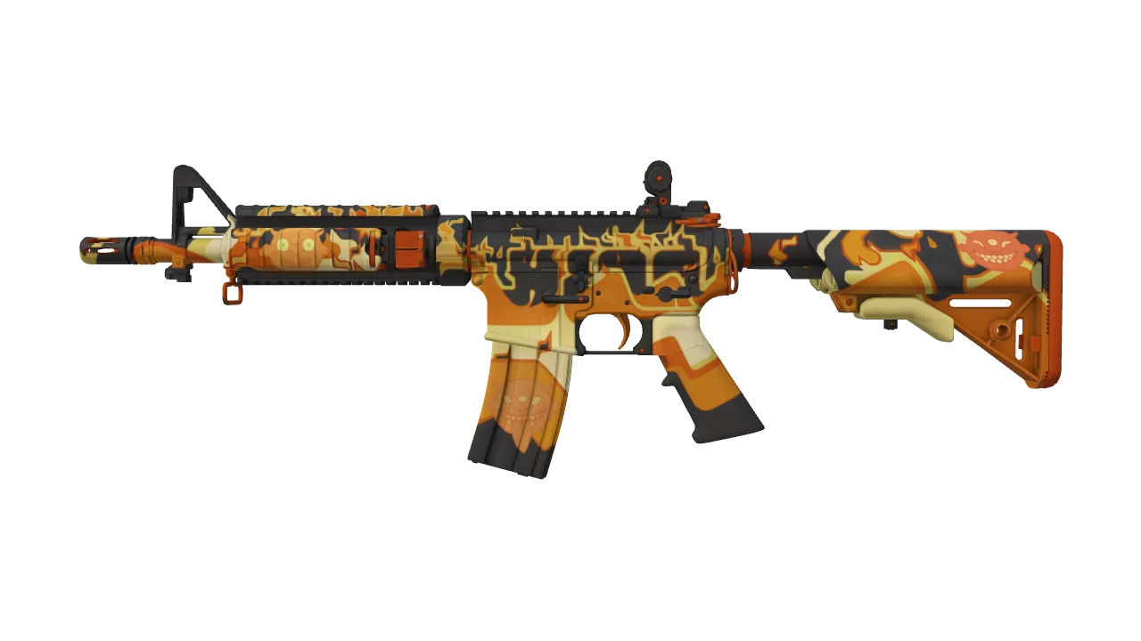 M4A4 | Hellish (Factory New) — Dust II light, front