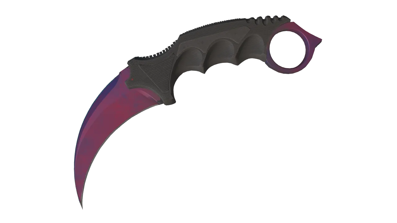 Karambit | Doppler (Phase 2) seed #620, front