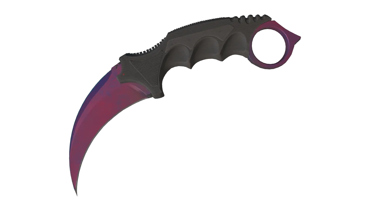 Karambit | Doppler (Phase 2) seed #927, front