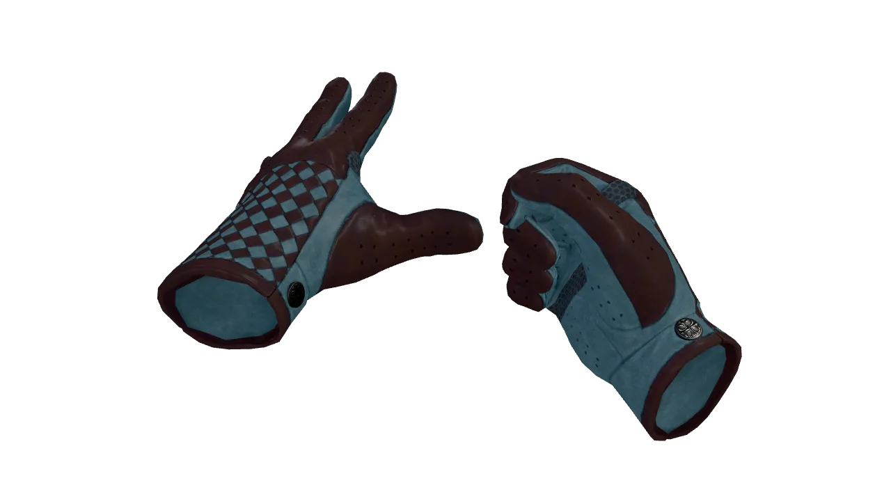 ★ Driver Gloves | Lunar Weave (Factory New) — Dust II light, front