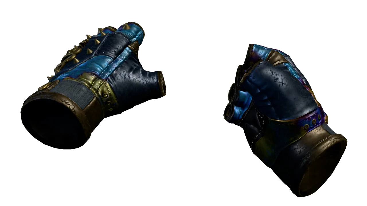 Hydra Gloves | Case Hardened seed #55, front