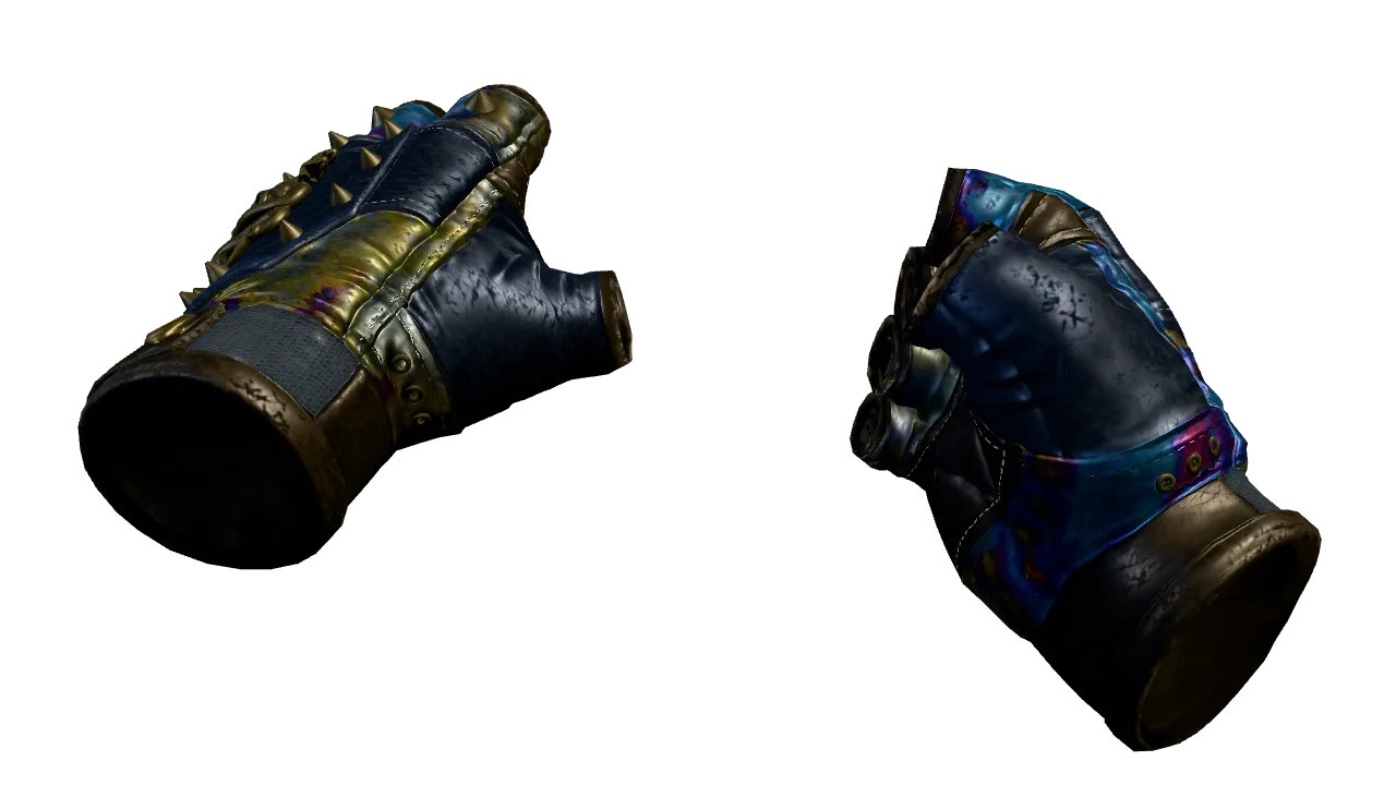 Hydra Gloves | Case Hardened seed #834, front