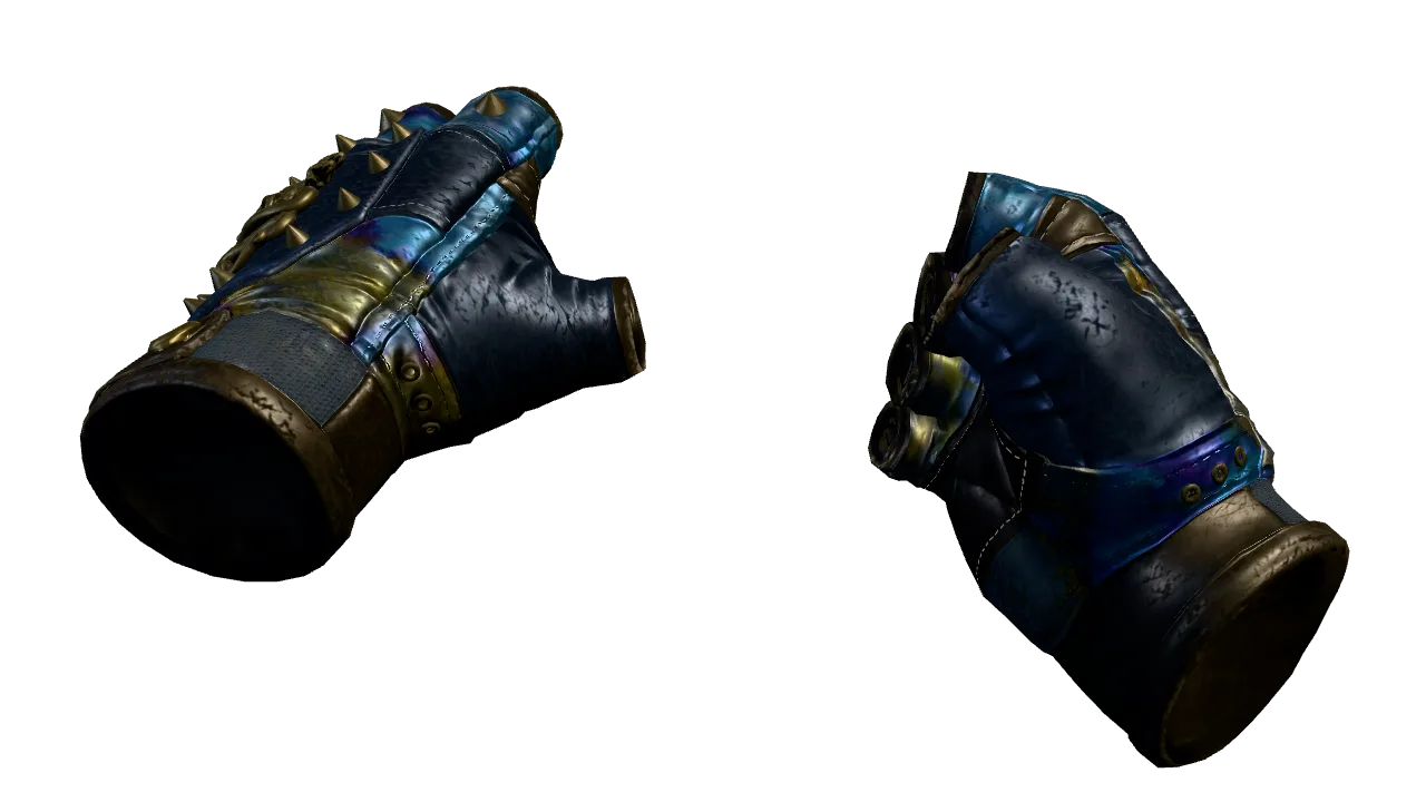 Hydra Gloves | Case Hardened seed #941, front