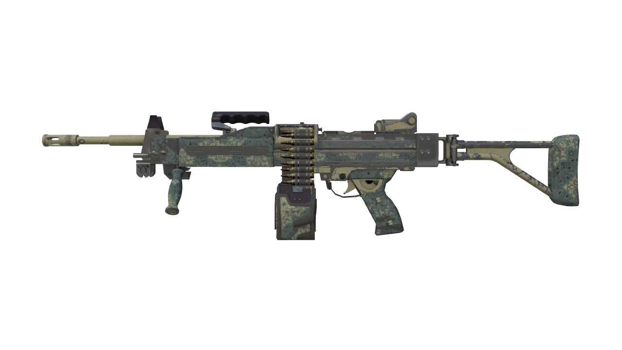 Negev | Boroque Sand (Well-Worn) — Dust II light, front
