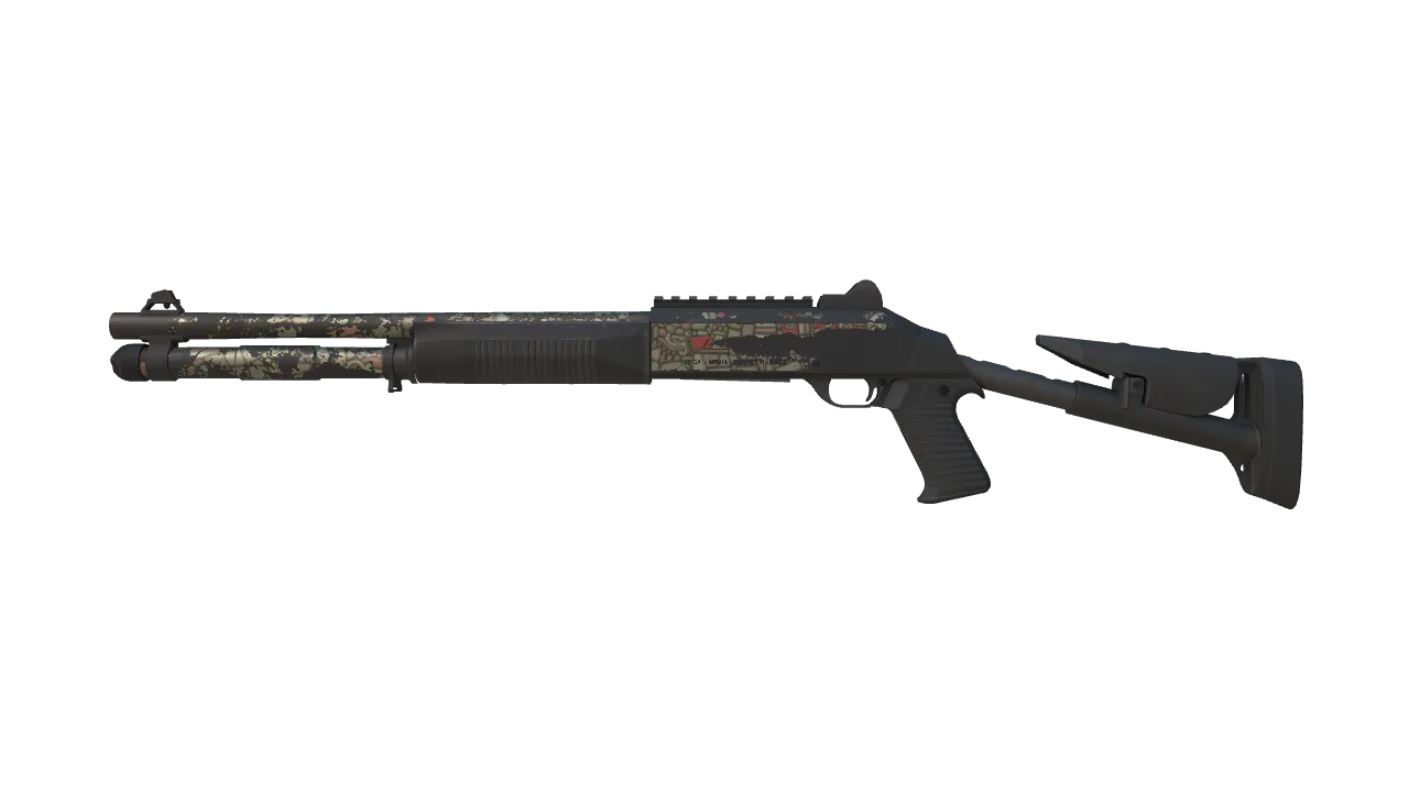 Souvenir XM1014 | Ancient Lore (Battle-Scarred) — Dust II light, front