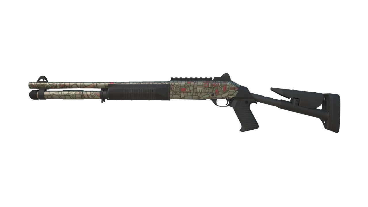 XM1014 | Ancient Lore (Factory New) — Dust II light, front