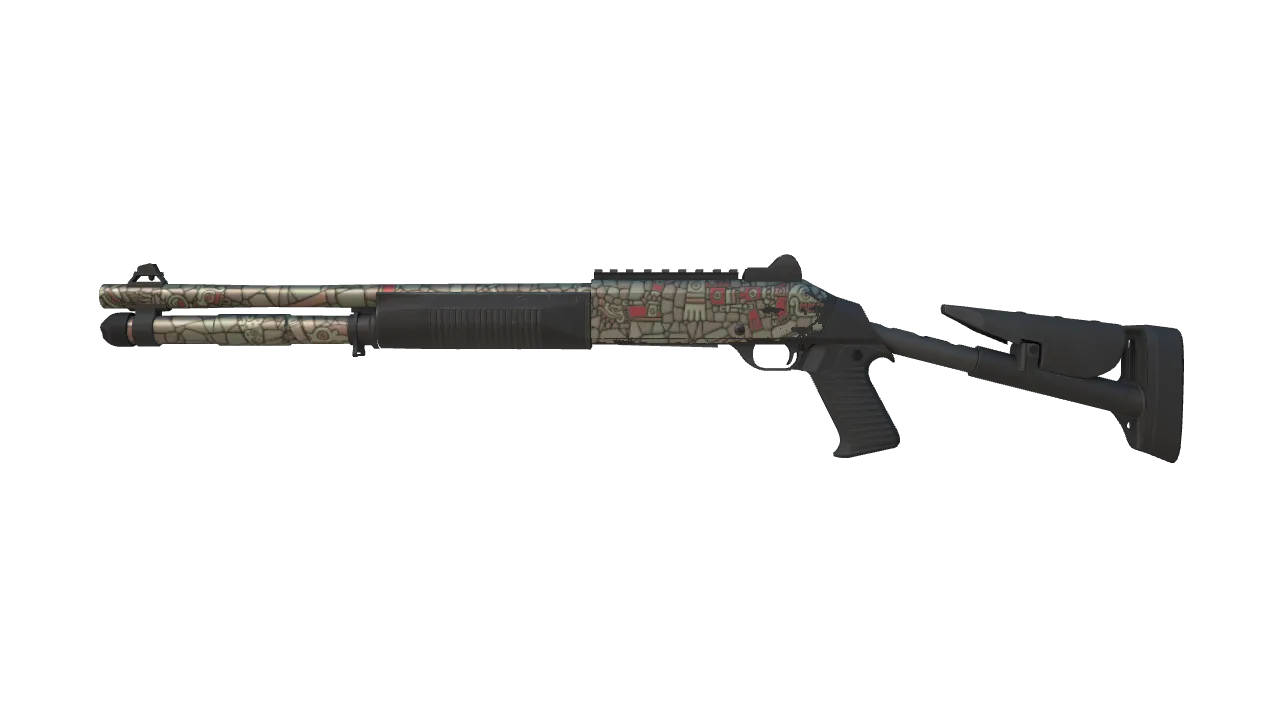 XM1014 | Ancient Lore (Minimal Wear) — Dust II light, front