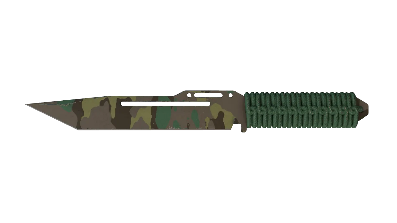 ★ Paracord Knife | Boreal Forest (Field-Tested) — Dust II light, front