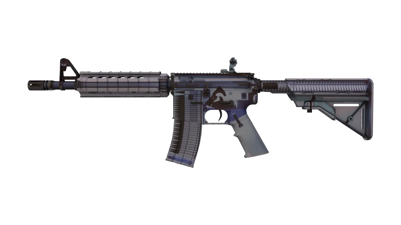 M4A4 | X-Ray (Factory New) — Dust II light, front