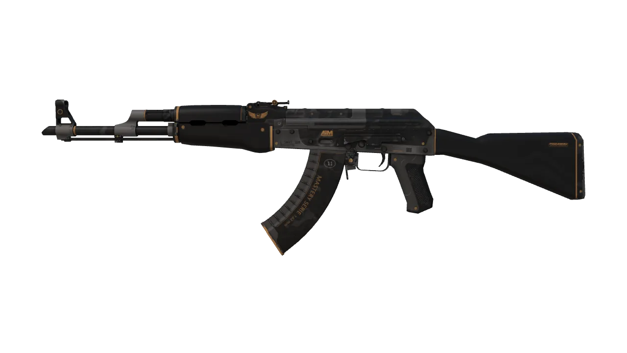StatTrak™ AK-47 | Elite Build (Minimal Wear) — Dust II light, front