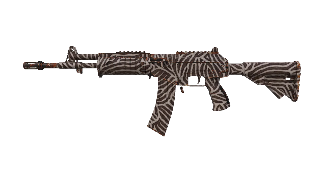 StatTrak™ Galil AR | Akoben (Minimal Wear) — Dust II light, front