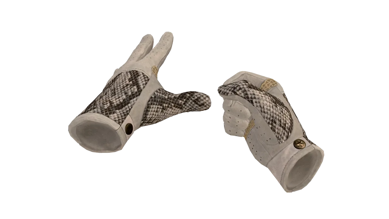 ★ Driver Gloves | King Snake (Factory New) — Dust II light, front