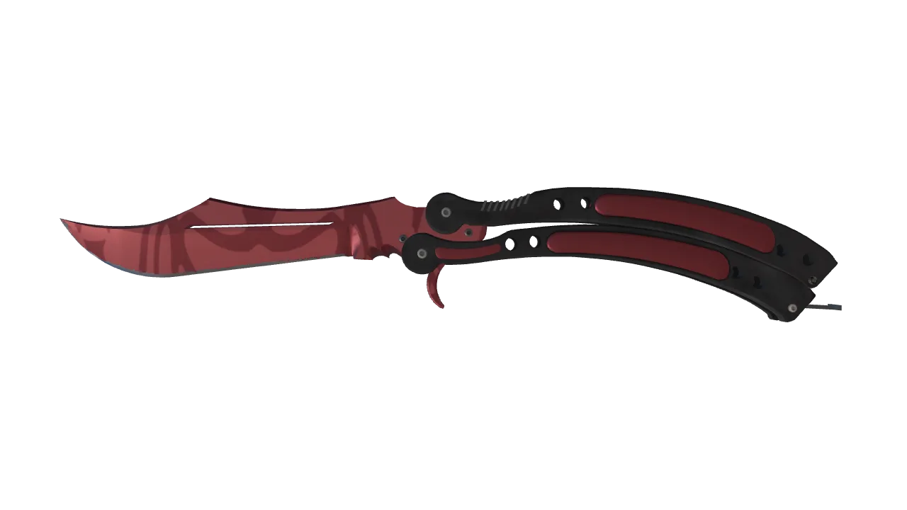 Butterfly Knife | Slaughter seed #666, front