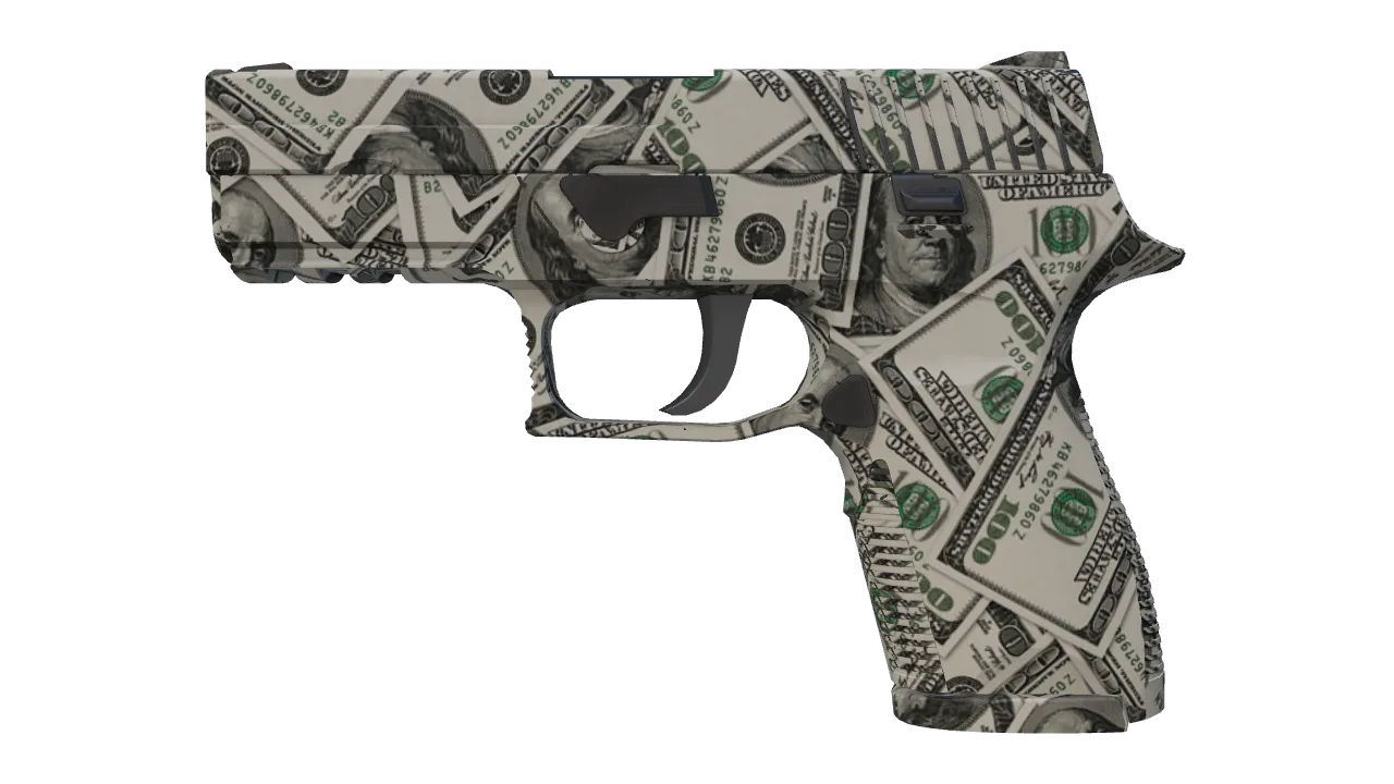 P250 | Franklin (Factory New) — Dust II light, front
