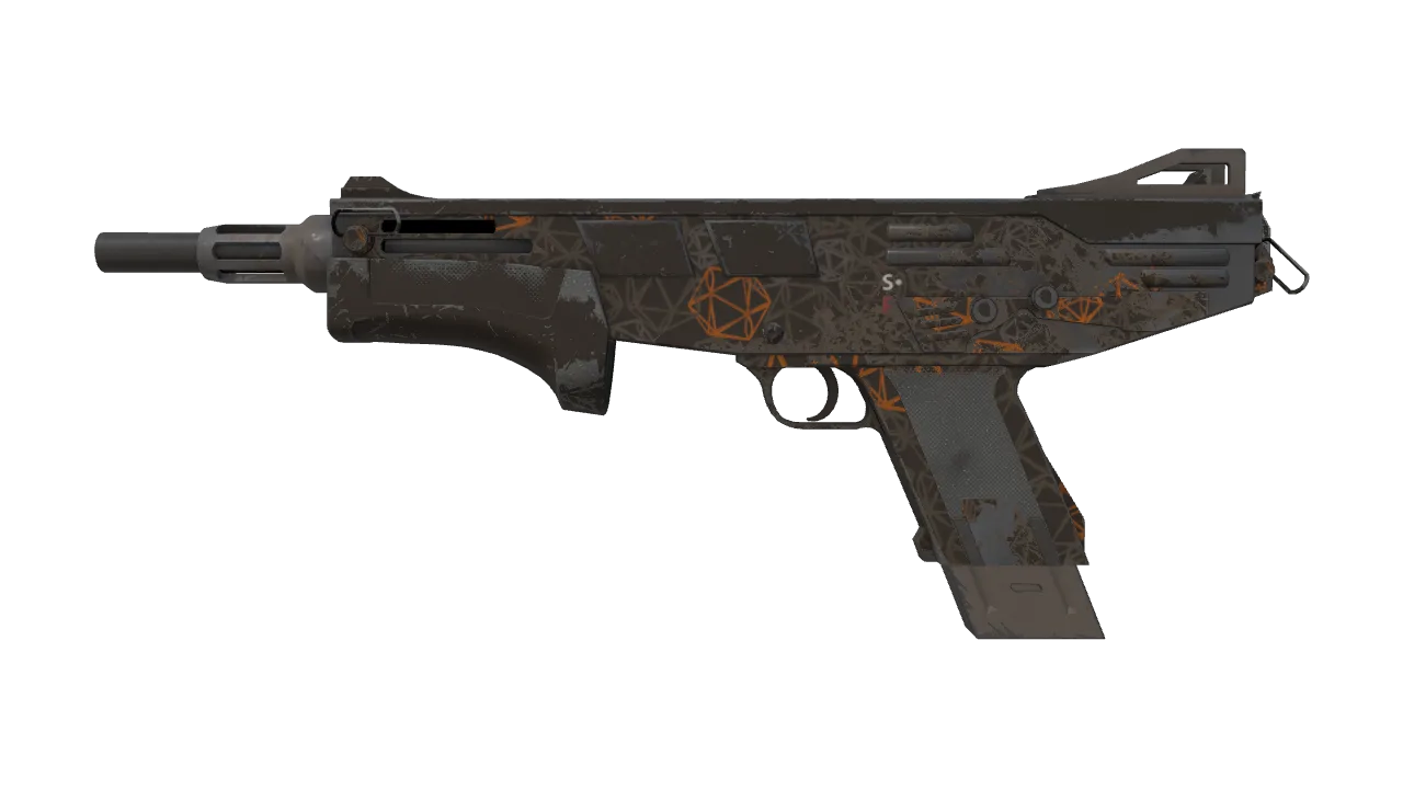 StatTrak™ MAG-7 | Memento (Field-Tested) — Dust II light, front