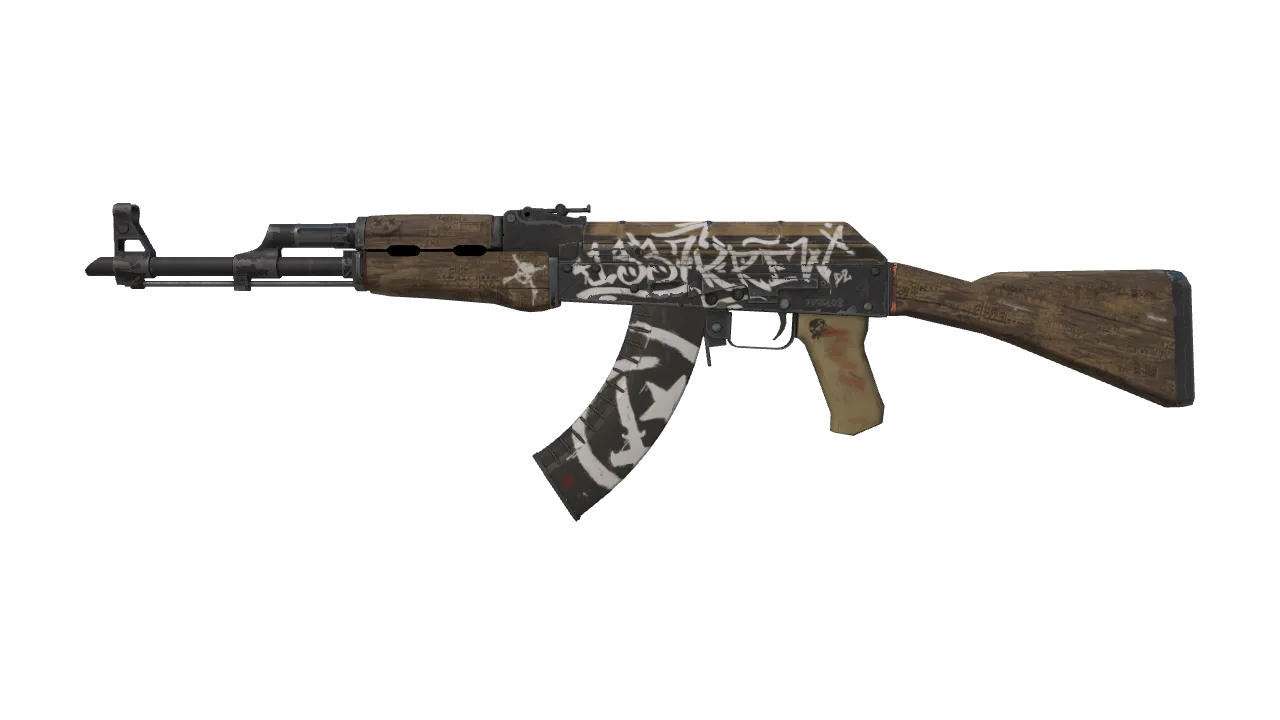 AK-47 | Wasteland Rebel (Factory New) — Dust II light, front