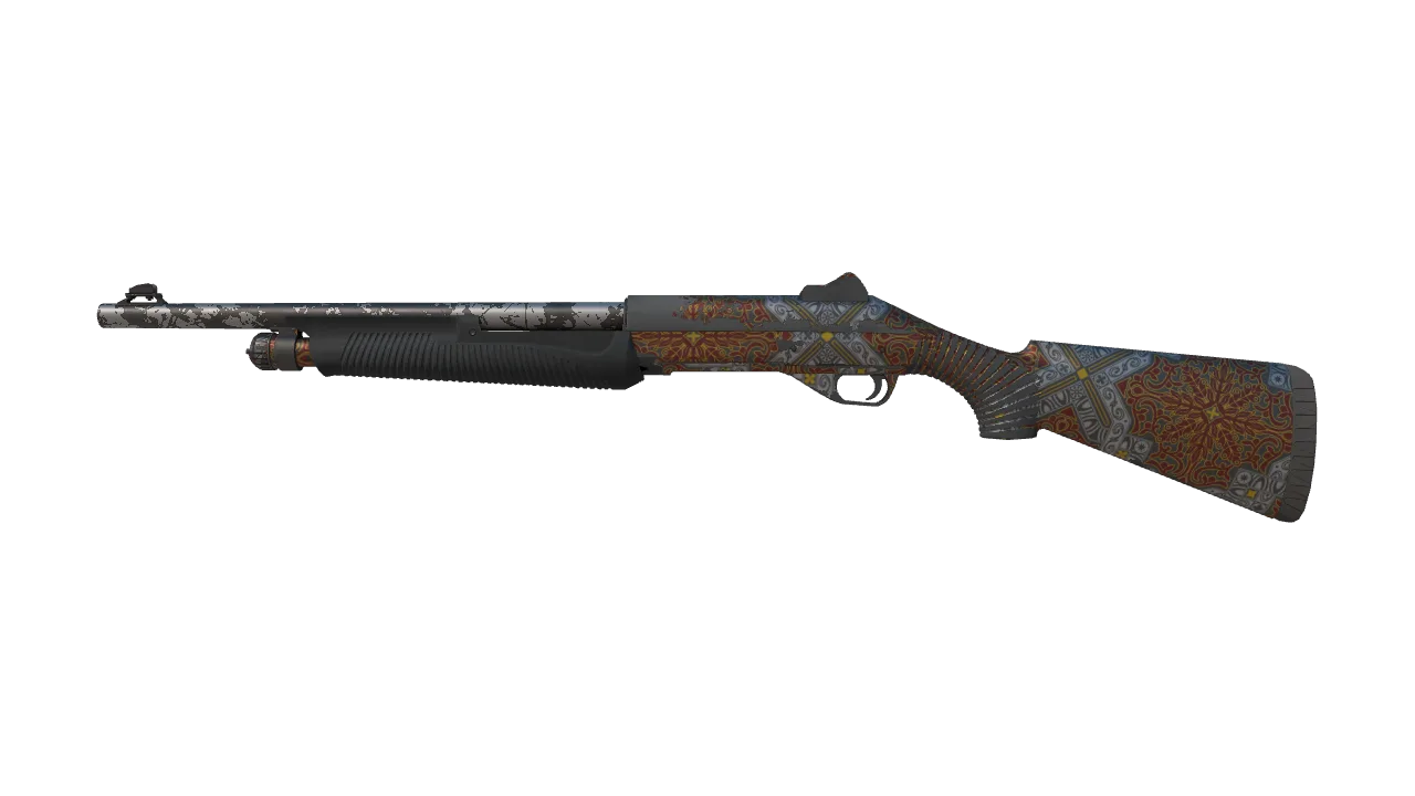 Nova | Baroque Orange (Field-Tested) — Dust II light, front