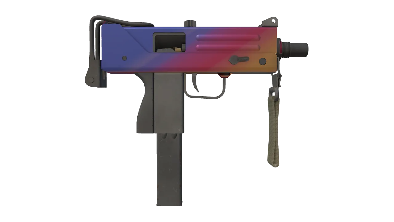 MAC-10 | Fade seed #849, back