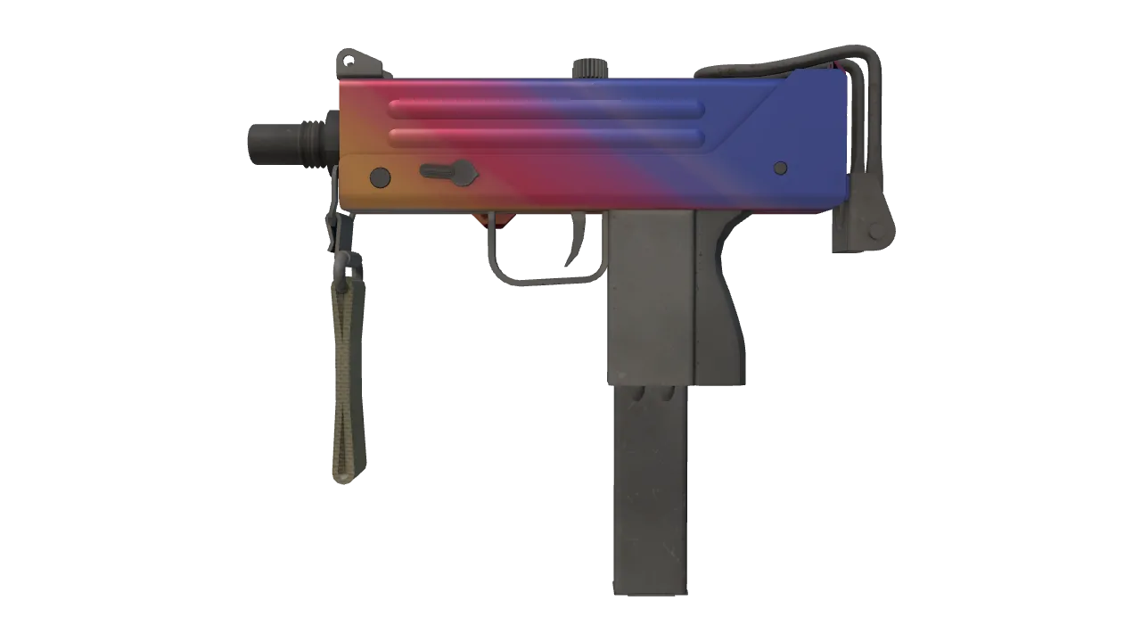 MAC-10 | Fade seed #93, front