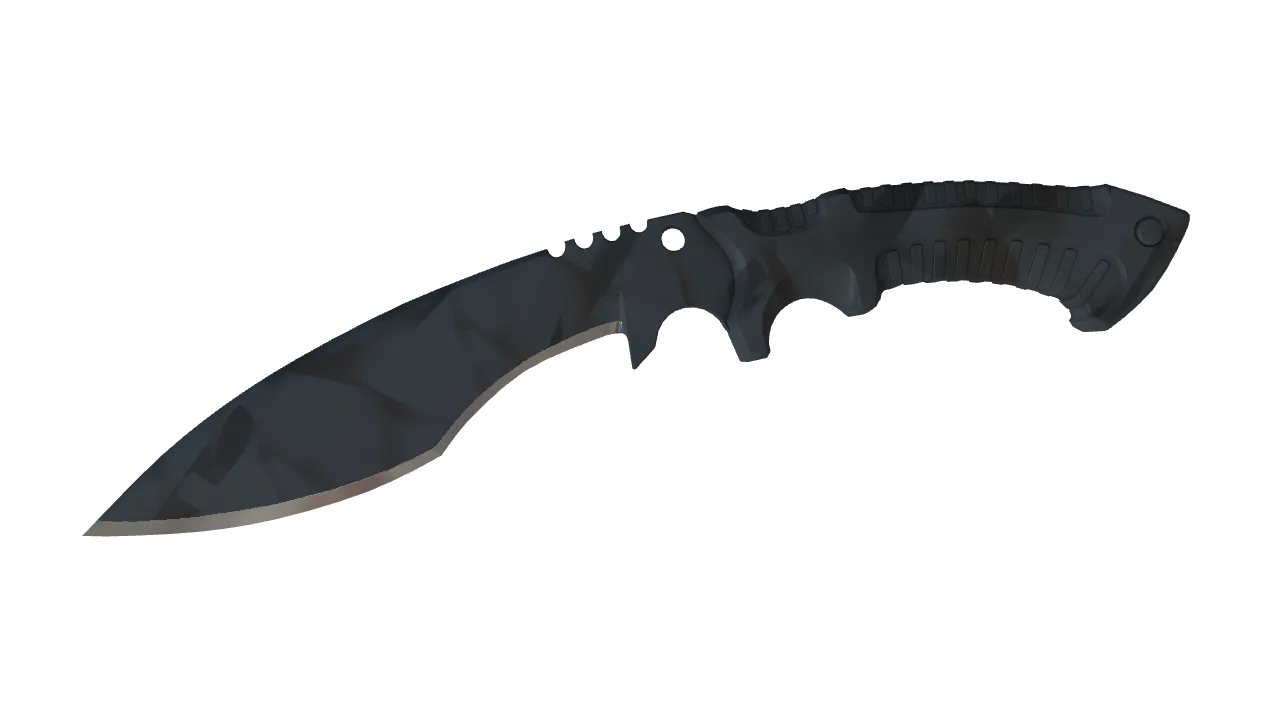 ★ Kukri Knife | Night Stripe (Factory New) — Dust II light, front