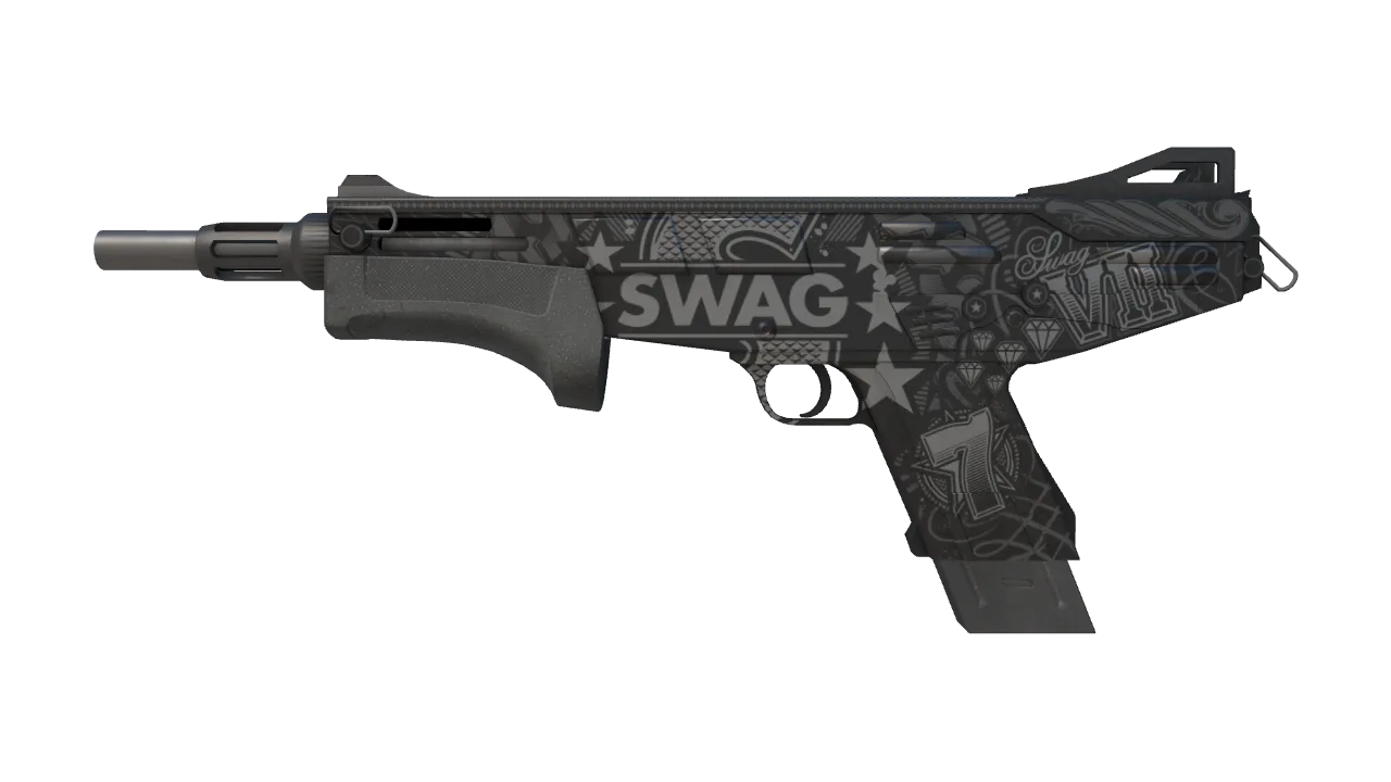 MAG-7 | SWAG-7 (Field-Tested) — Dust II light, front