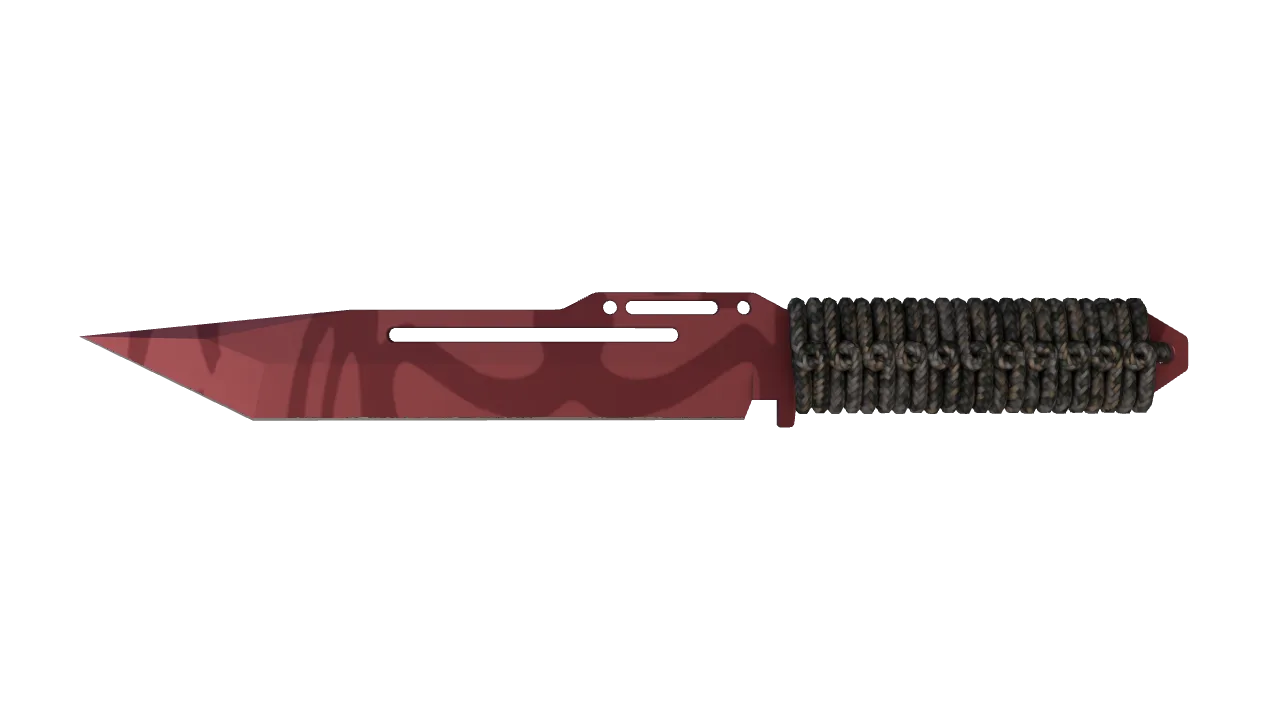 Paracord Knife | Slaughter seed #724, front