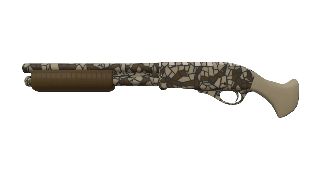 Sawed-Off | Mosaico (Factory New) — Dust II light, front