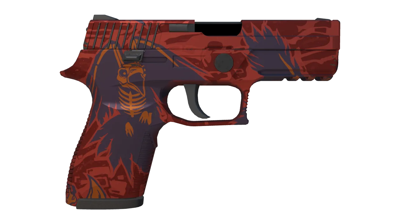 P250 | Nevermore seed #127, back
