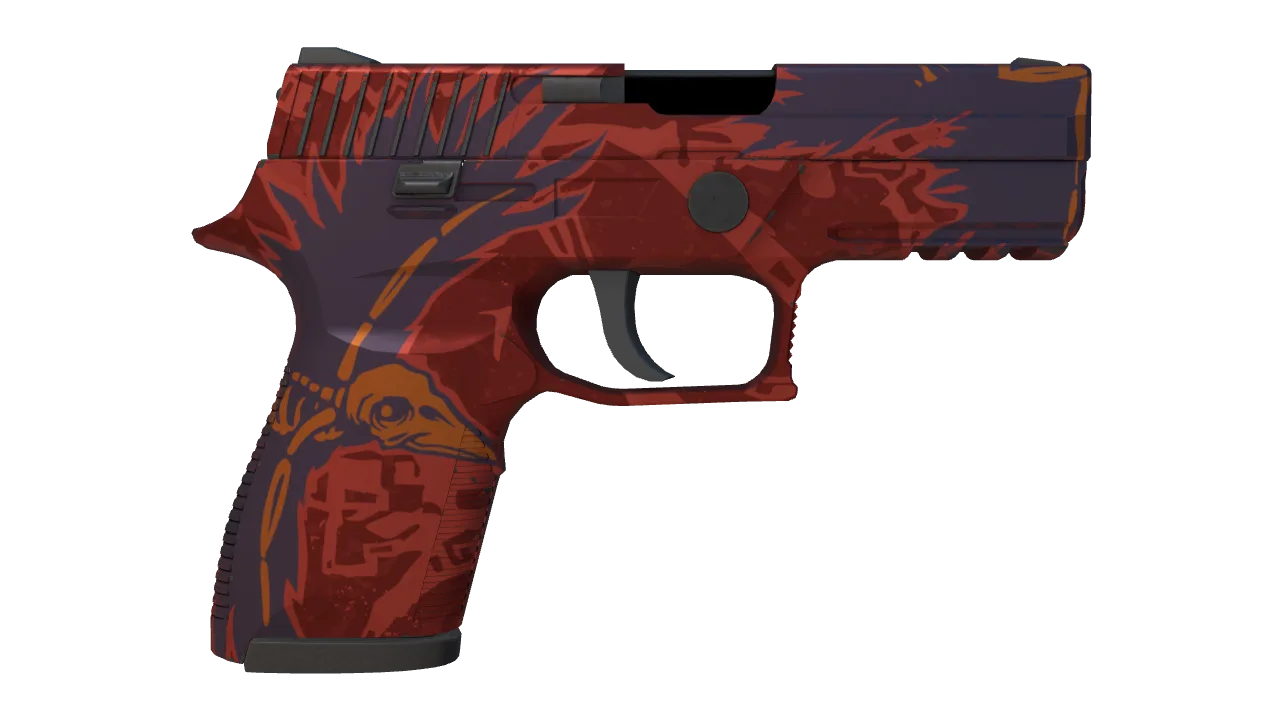 P250 | Nevermore seed #208, back