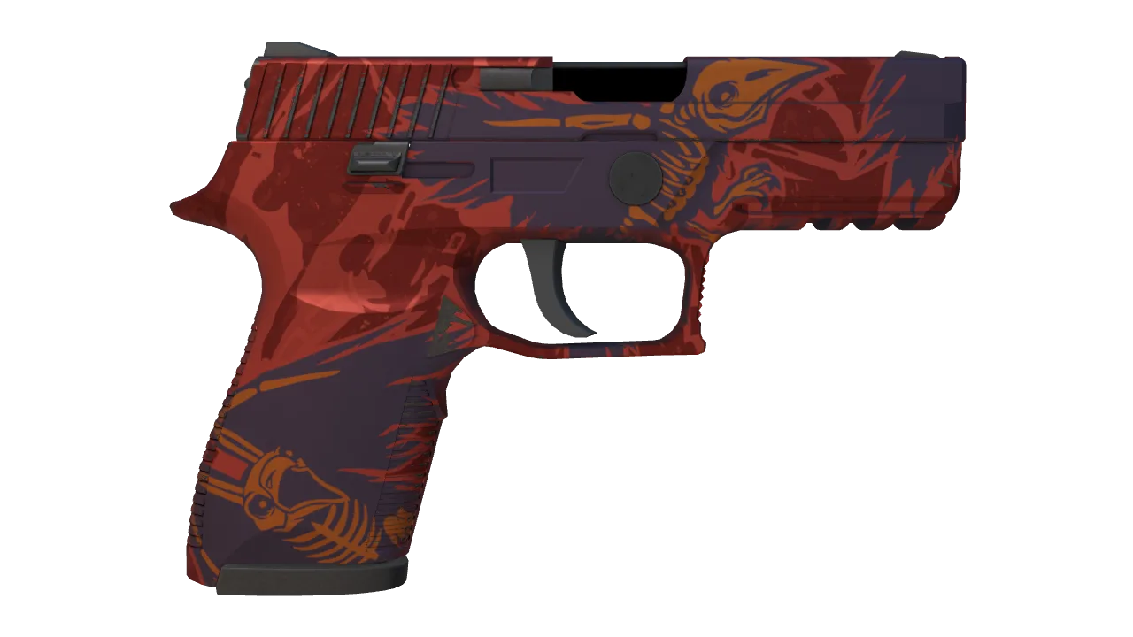 P250 | Nevermore seed #218, back