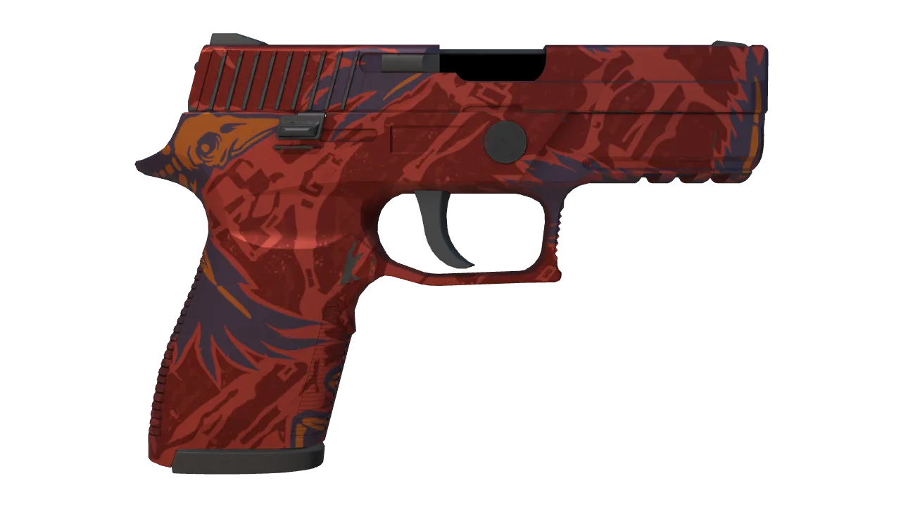 P250 | Nevermore seed #498, back
