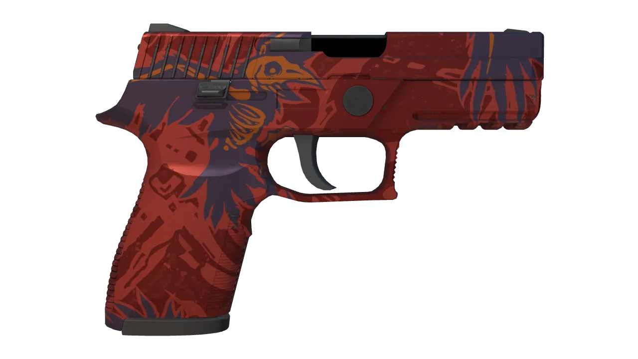 P250 | Nevermore seed #513, back