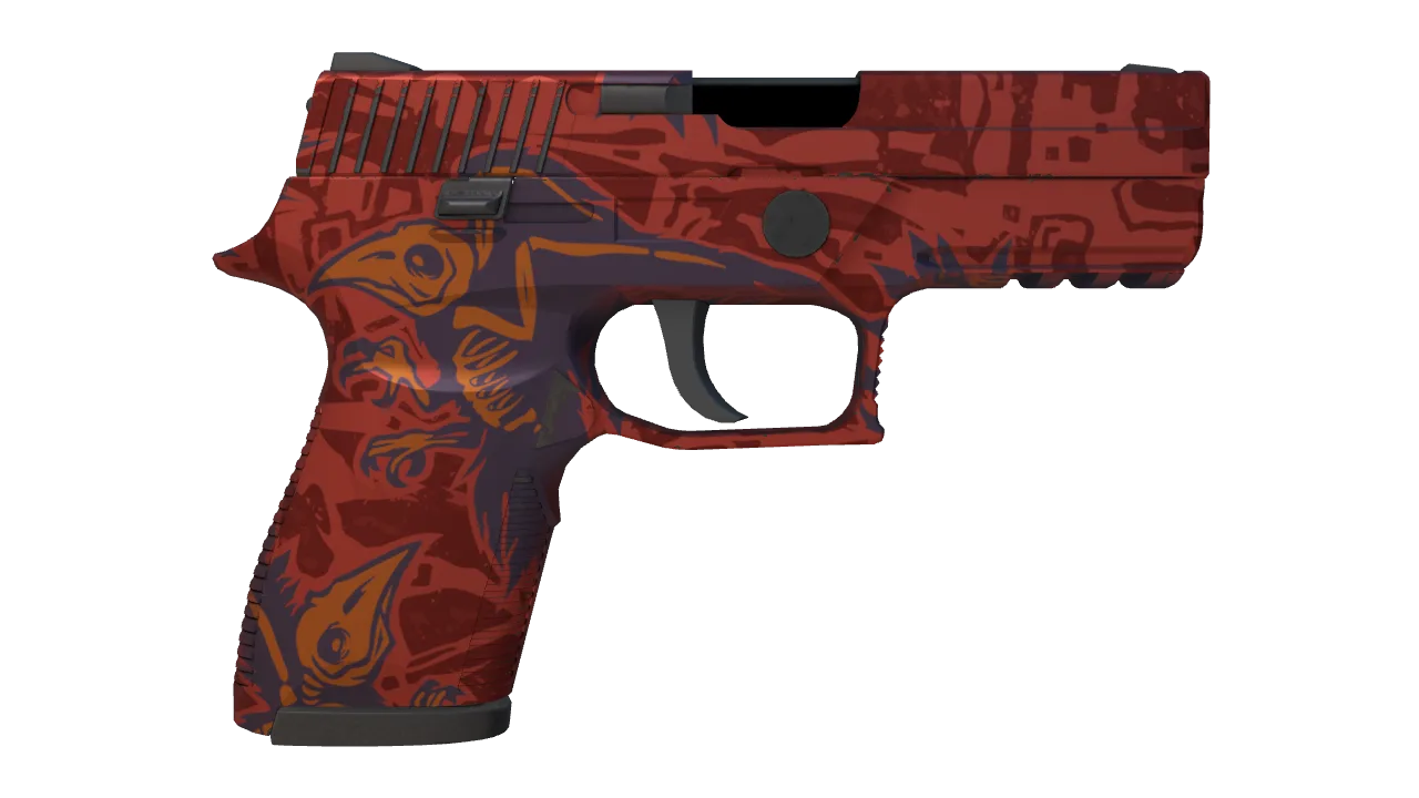 P250 | Nevermore seed #593, back