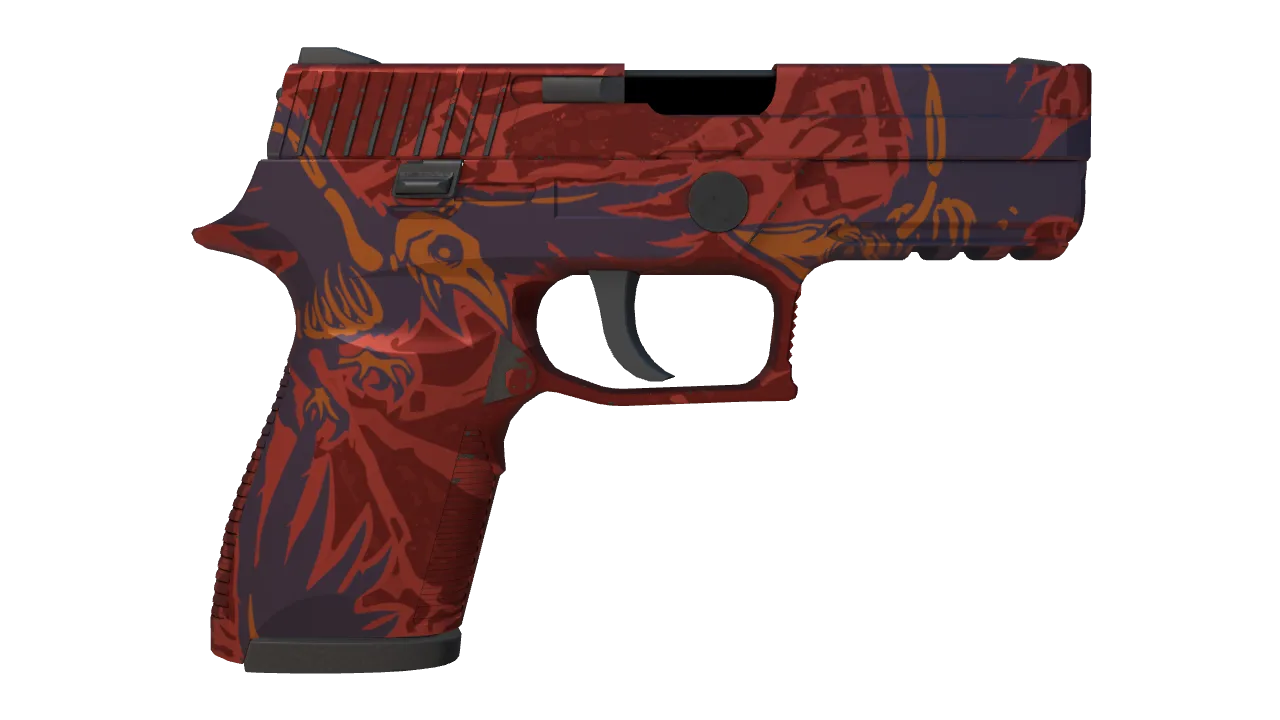P250 | Nevermore seed #599, back