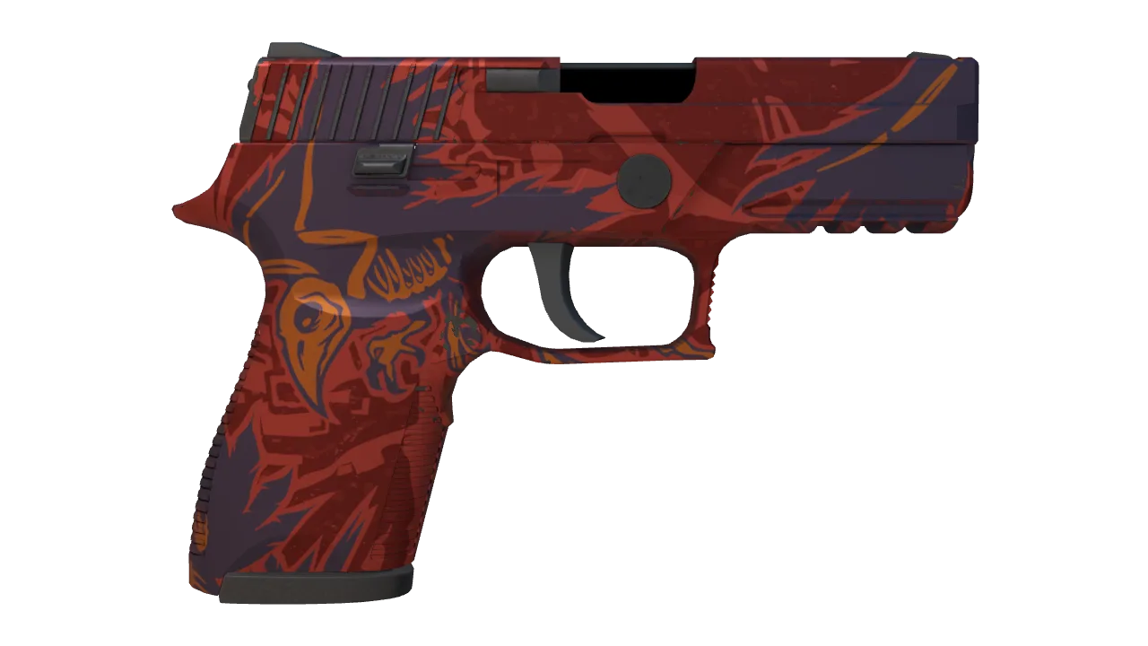 P250 | Nevermore seed #601, back