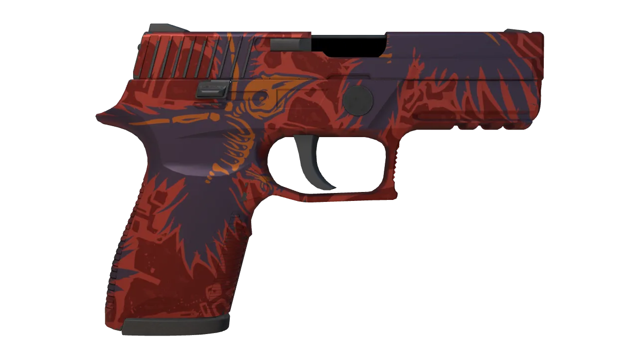 P250 | Nevermore seed #66, back
