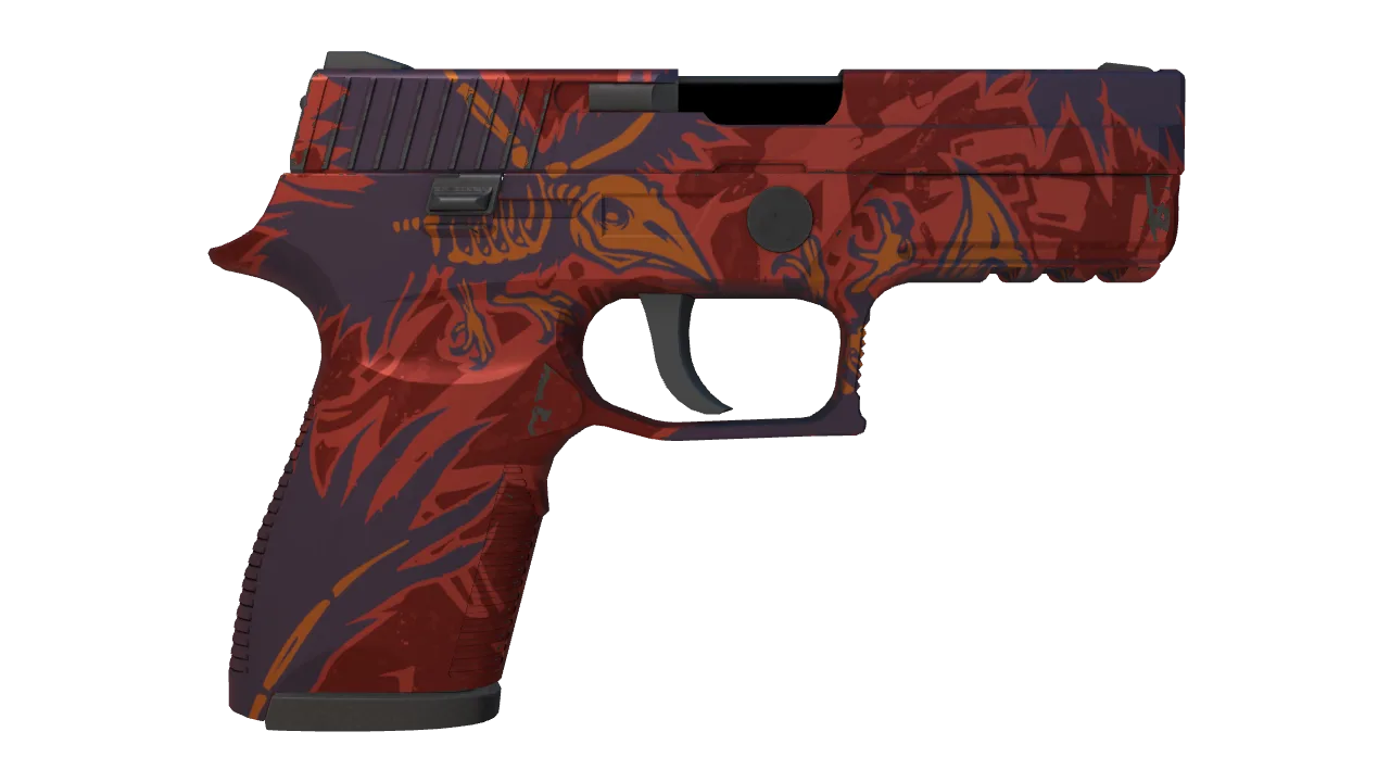 P250 | Nevermore seed #708, back