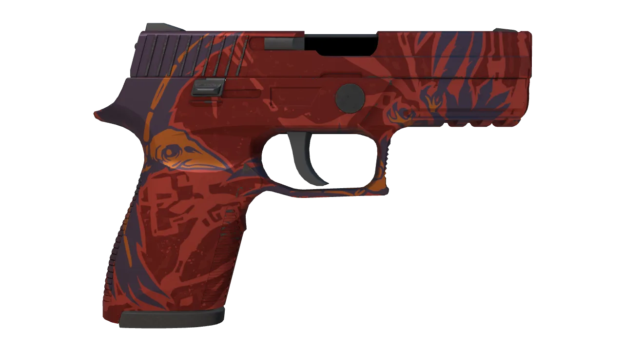 P250 | Nevermore seed #721, back