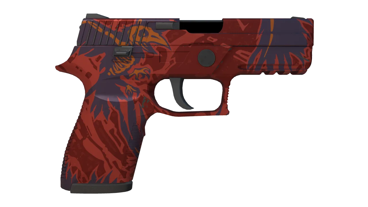 P250 | Nevermore seed #749, back