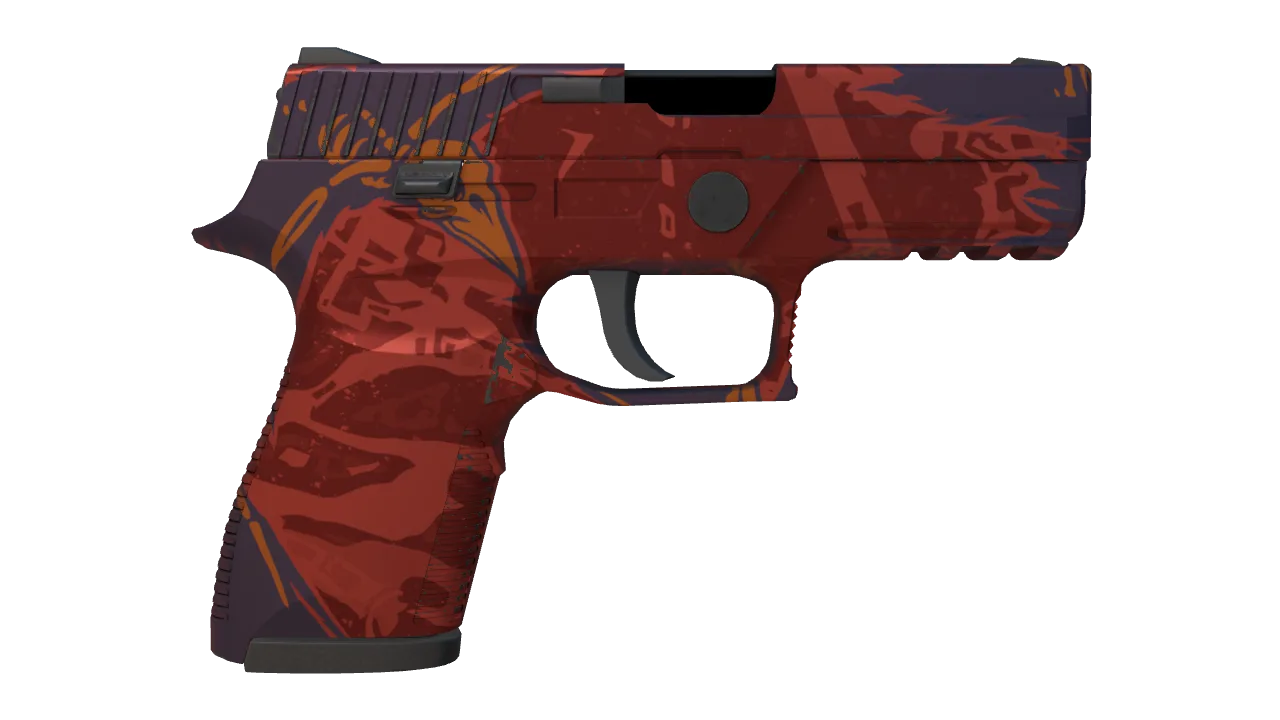 P250 | Nevermore seed #768, back