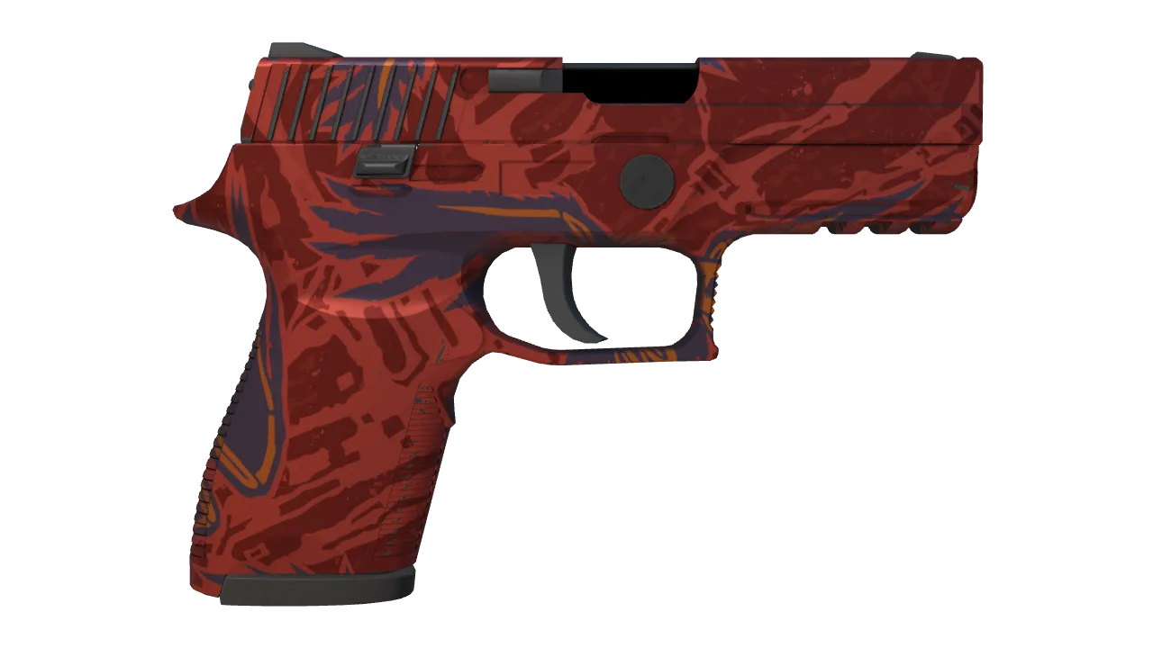 P250 | Nevermore seed #813, back
