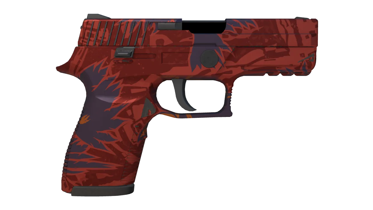 P250 | Nevermore seed #869, back