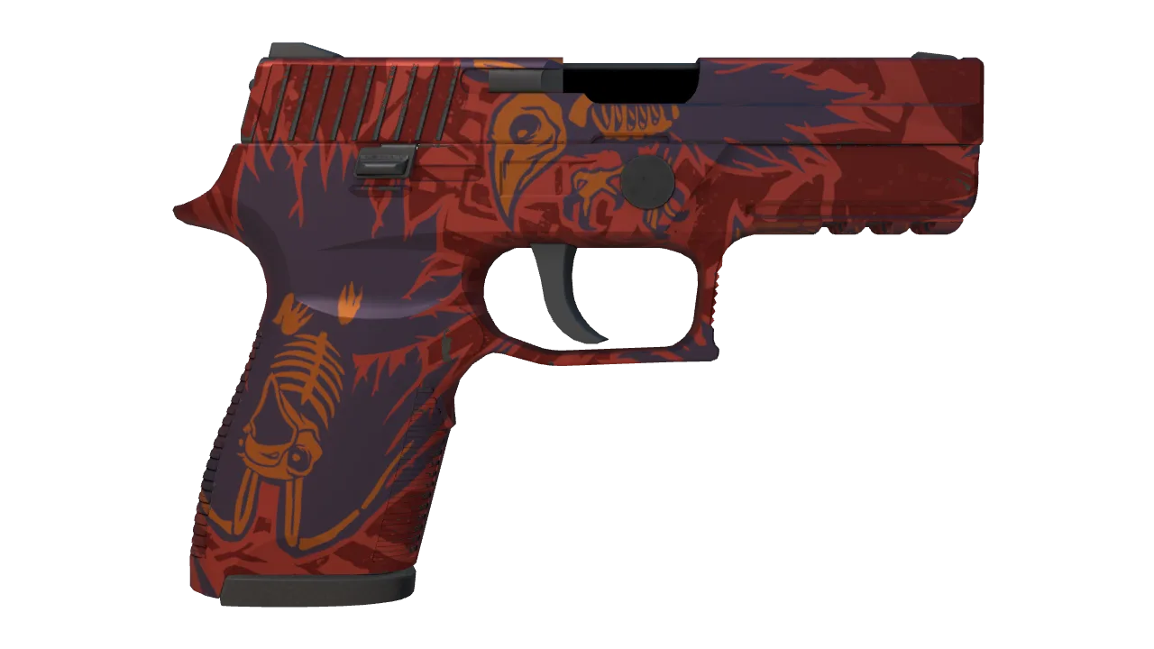 P250 | Nevermore seed #923, back