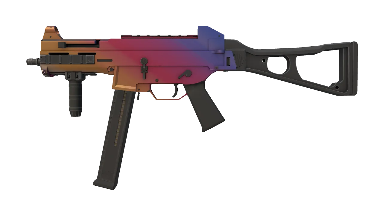 UMP-45 | Fade seed #714, front
