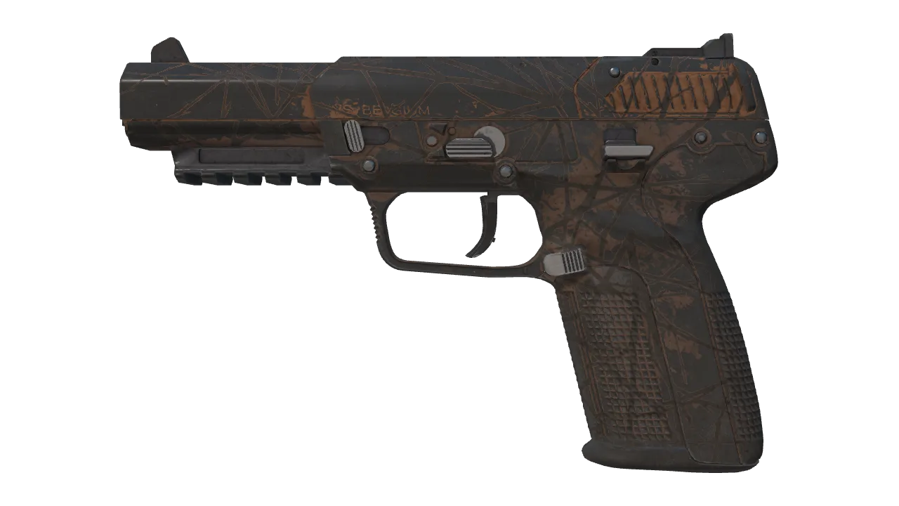 Five-SeveN | Autumn Thicket (Battle-Scarred) — Dust II light, front