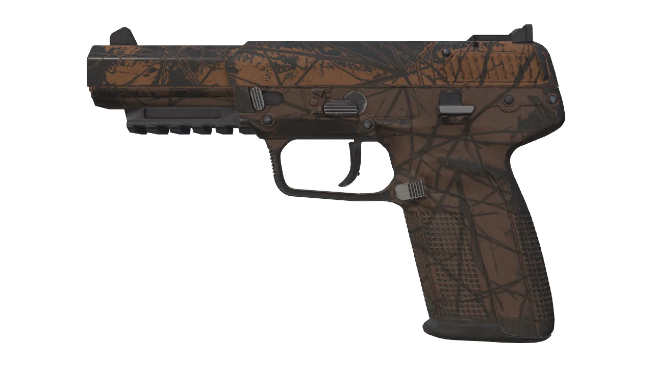 Five-SeveN | Autumn Thicket (Well-Worn) — Dust II light, front